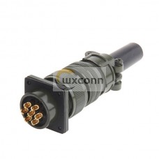 MS3106A20-15S Metal Circ Str Plug Class A Size 20 7 pin12 Solder Socket Contact Connector