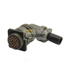 MS3108A28-12S Aluminum Alloy Socket 26 Pin Connector with Bushing MS3108A28-12S Aluminum Alloy Socket 26 Pin Connector with Bushing