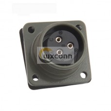 MS3102A16-10S Industrial 16-10 Contact Arrangement Panel Mount MS5015 Series 3 Pin Female Connector MS3102A16-10S Industrial 16-10 Contact Arrangement Panel Mount MS5015 Series 3 Pin Female Connector
