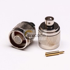 N Type Male 180 Degree Coaxial Connector Solder Type for Cable N Type Male 180 Degree Coaxial Connector Solder Type for Cable