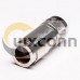 N Type 180 Degree Plug Clamp Type Coaxial Connector N Type 180 Degree Plug Clamp Type Coaxial Connector