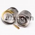 N Type Coaxial Male Connector 180 Degree Solder Type for Cable