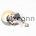 Hexagonal N Connector Male Right Angled Crimp Type for Coaxial Cable Hexagonal N Connector Male Right Angled Crimp Type for Coaxial Cable
