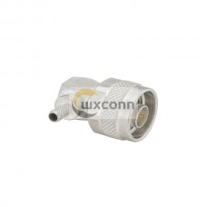 N Type Connector Plug 50Ω Right Angle Cable Mount Crimp Solder Termination 11GHz for Flexible N Type Connector Plug 50Ω Right Angle Cable Mount Crimp Solder Termination 11GHz for Flexible