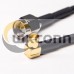 MCX Female to SMA Male Nickel Plating Coaxial Cable RG174 MCX Female to SMA Male Nickel Plating Coaxial Cable RG174