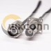 TNC Straight Plug to BNC Female Flange Mount RF Coaxial Cable TNC Straight Plug to BNC Female Flange Mount RF Coaxial Cable