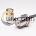 UHF Female to BNC Right Angled Male Coax Cable RG174