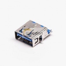 USB 3.0 Speed  Type A Connector Female 90 Degree SMT Offset Type