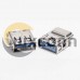 USB 3.0 Speed  Type A Connector Female 90 Degree SMT Offset Type