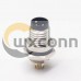M8 Industrial Connector Straight 3 Pin Male Socket Solder Cup Blukhead Panel Mount Waterproof M8 Industrial Connector Straight 3 Pin Male Socket Solder Cup Blukhead Panel Mount Waterproof