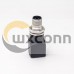 M12 to RJ45 Connector Straight Adapter M12 4 Pin Male to RJ45 Female Socket A Code Waterproof M12 to RJ45 Connector Straight Adapter M12 4 Pin Male to RJ45 Female Socket A Code Waterproof