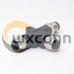 M12 T Connector 5 Pin Male to Female A Code Unshiled Adapter Waterproof