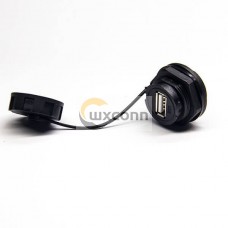 waterproof usb connector panel mount Female USB 2.0 connector waterproof usb connector panel mount Female USB 2.0 connector