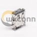 USB for PCB Straight Female DIP Harpoon Black