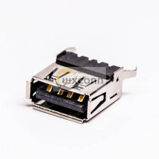 USB Type A Ports Straight Female DIP for PCB Mount USB Type A Ports Straight Female DIP for PCB Mount