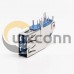 Offer USB 3.0 Flag Type Female Type A 90 Degree DIP Through Hole