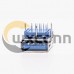 USB 3.0 Port Female Right Angled Blue Through Hole for PCB Mount USB 3.0 Port Female Right Angled Blue Through Hole for PCB Mount