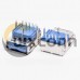 USB 3.0 Port Female Right Angled Blue Through Hole for PCB Mount USB 3.0 Port Female Right Angled Blue Through Hole for PCB Mount