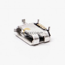 Micro USB B Female Pinout Connector SMT Type for PCB Micro USB B Female Pinout Connector SMT Type for PCB