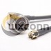 N Type Cable Male Angled to SMA RP Male Straight Cable with RG223 RG58 N Type Cable Male Angled to SMA RP Male Straight Cable with RG223 RG58