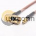 MMCX SMA Cable SMA Angled Male RP to MMCX Straight Male with RG316 MMCX SMA Cable SMA Angled Male RP to MMCX Straight Male with RG316