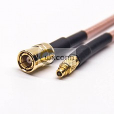 MMCX Cable 180 Degree Male to SMB Male Straight Cable with RG316 MMCX Cable 180 Degree Male to SMB Male Straight Cable with RG316