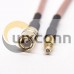 MMCX Cable 180 Degree Male to SMB Male Straight Cable with RG316 MMCX Cable 180 Degree Male to SMB Male Straight Cable with RG316