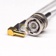 BNC Straight Male to SMB Angled Female Coaxial Cable with RG316 BNC Straight Male to SMB Angled Female Coaxial Cable with RG316