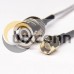 BNC Connector Coaxial Cable 180 Degree Male to SMA Straight Male with RG316