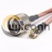 RF Coaxial Cable Assembly N Type Straight Male to RP SMA Straight Male for RG142 Cable RF Coaxial Cable Assembly N Type Straight Male to RP SMA Straight Male for RG142 Cable
