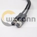M12 5 Pin Sensor Cable C-Coding Male To Female Industrial Waterproof Cable 1M AWG22 M12 5 Pin Sensor Cable C-Coding Male To Female Industrial Waterproof Cable 1M AWG22