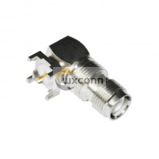 TNC Connector Female Right Angle Bulkhead for PCB Mount