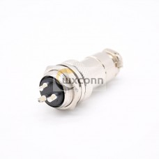 Aviation Plug 3 Pin GX20 Straight Male Female Solder Type Aviation Plug 3 Pin GX20 Straight Male Female Solder Type