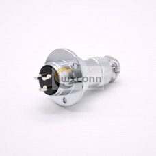 Aviation Connector Plug GX20-3 Pin Circular Round Mount Metal Aviation Connector Plug GX20-3 Pin Circular Round Mount Metal