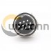 Aviation Plug Socket Connector GX20-10 Pin Metal Straight Wire Aviation Plug Socket Connector GX20-10 Pin Metal Straight Wire