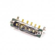 d sub 5w5 Male Right Angle For PCB Mount Connector d sub 5w5 Male Right Angle For PCB Mount Connector