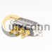 High Current D sub Connector 3W3 Straight Male Solder Type for Coaxial Cable High Current D sub Connector 3W3 Straight Male Solder Type for Coaxial Cable