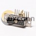 Coaxial D SUB Right Angled Male Solder Type with Staking for PCB Mount Coaxial D SUB Right Angled Male Solder Type with Staking for PCB Mount