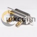 D sub Solder Connector 7W2 Female Straight Cable Connector D sub Solder Connector 7W2 Female Straight Cable Connector