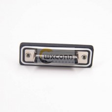 D sub 25 Pin Female Connector Standard IP67 type 2 Rows Through Hole Panel Mount With Harpoon D sub 25 Pin Female Connector Standard IP67 type 2 Rows Through Hole Panel Mount With Harpoon