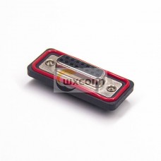 Waterproof d sub 15 pin connector cable Standard IP67 type Solder Type For Cable