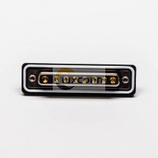 D sub IP67 Female Machined 8w8 Power Straight Connector for Cable