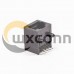 5pcs RJ45 90 Degree Connector Female 1 Port 8P8C Black Gold Plated Unshield Without LED 5pcs RJ45 90 Degree Connector Female 1 Port 8P8C Black Gold Plated Unshield Without LED
