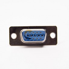 15 Pin D SUB Straight Connector Female Bule Solder Type for Cable 15 Pin D SUB Straight Connector Female Bule Solder Type for Cable