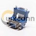 D sub 15 Pin Female 90° Degree Elevated Staking Type Though Hole D sub 15 Pin Female 90° Degree Elevated Staking Type Though Hole