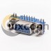 DB 15 90° Degree High Density Female Blue Though Hole for PCB Mount DB 15 90° Degree High Density Female Blue Though Hole for PCB Mount