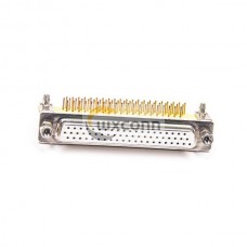 d sub62 Pin Female Right Angle For PCB Mount Machined Contacts Connector d sub62 Pin Female Right Angle For PCB Mount Machined Contacts Connector
