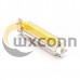 d sub 50 pos Male Plug Right Angle For PCB  Mount Machined Contacts Connector