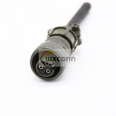 MS3106A10SL-3S 3Pin16 Solder Socket Straight Plug Metal Circular Connector MS3106A10SL-3S 3Pin16 Solder Socket Straight Plug Metal Circular Connector