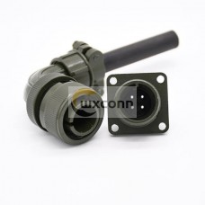 MS3102A14S-2S Threaded Coupling Solder Termination 14S Shell Size 4 Contacts Connector MS3102A14S-2S Threaded Coupling Solder Termination 14S Shell Size 4 Contacts Connector